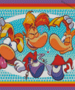 Aesthetic Rayman Diamond Paintings