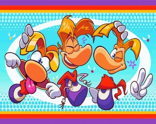 Aesthetic Rayman Diamond Paintings