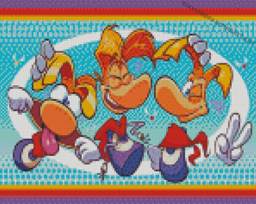 Aesthetic Rayman Diamond Paintings