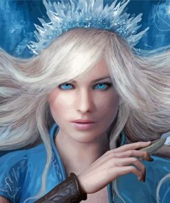 Aesthetic Snow Queen Diamond Paintings