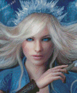 Aesthetic Snow Queen Diamond Paintings