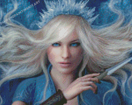 Aesthetic Snow Queen Diamond Paintings