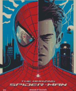 Andrew Garfield Spider Poster Diamond Paintings