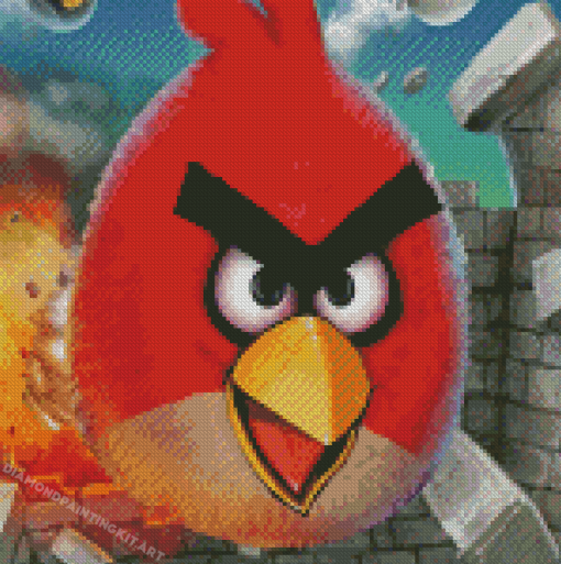 Angry Birds Diamond Paintings