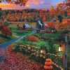 Autumn New England Countryside Diamond Paintings