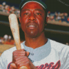 Baseball Player Hank Aaron Diamond Paintings