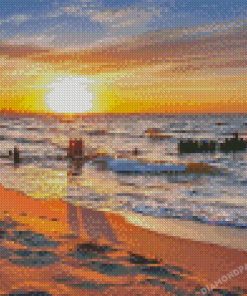 Beatiful Baltic Sea Seascape Diamond Paintings