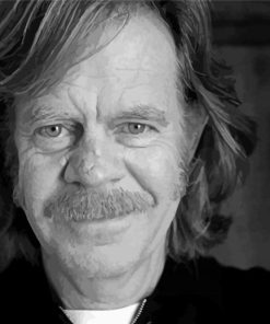 Black And White William H Macy Diamond Paintings