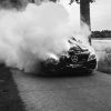 Black And White Smoke Car Diamond Paintings