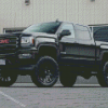 Black GMC Truck Diamond Paintings