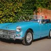 Blue Austin Healey Sprite Diamond Paintings