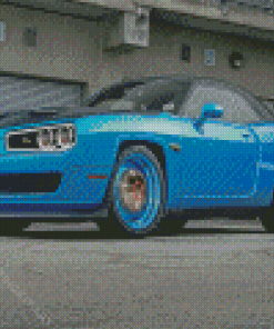 Blue Super Bee Diamond Paintings