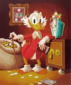 Carl Barks Scrooge Mcduck Diamond Paintings