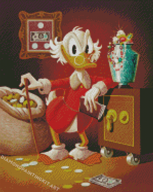 Carl Barks Scrooge Mcduck Diamond Paintings