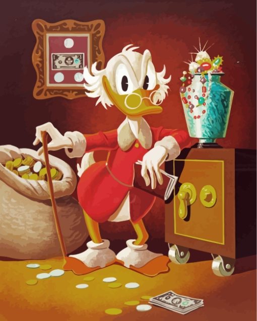 Carl Barks Scrooge Mcduck Diamond Paintings