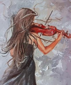 Cello Player Monika Luniak Diamond Paintings