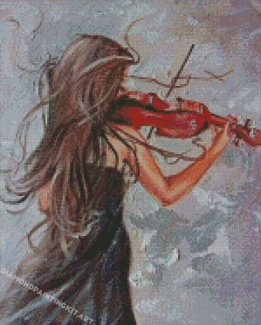 Cello Player Monika Luniak Diamond Paintings