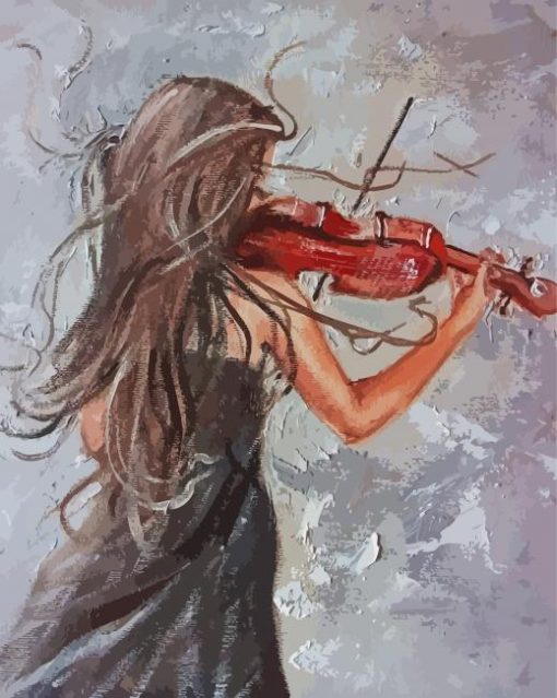 Cello Player Monika Luniak Diamond Paintings