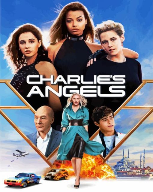 Charlies Angels Poster Diamond Paintings