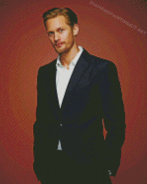 Classy Alexander Skarsgard Actor Diamond Paintings