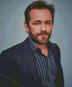 Classy Actor Luke Perry Diamond Paintings