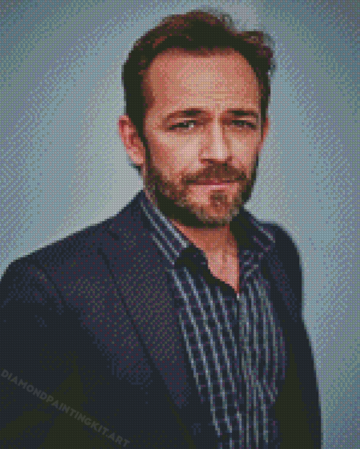 Classy Actor Luke Perry Diamond Paintings