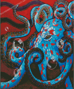 Cool Abstract Octopus Diamond Paintings