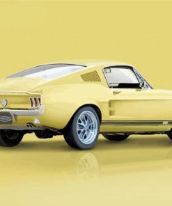 Cool 67 Mustang Fastback Diamond Paintings