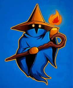 Cool Black Mage Diamond Paintings