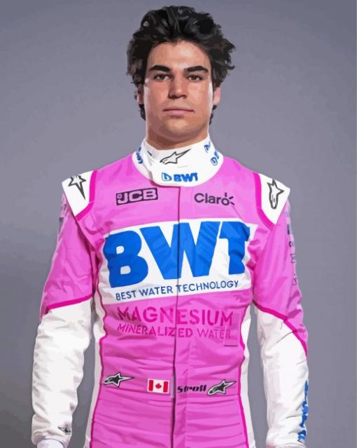 Cool Lance Stroll Diamond Paintings