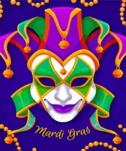 Cool Mardi Gra Mask Diamond Paintings