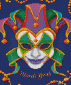 Cool Mardi Gra Mask Diamond Paintings