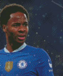 Cool Raheem Sterling Diamond Paintings