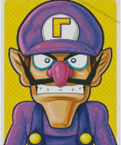 Cool Waluigi Diamond Paintings