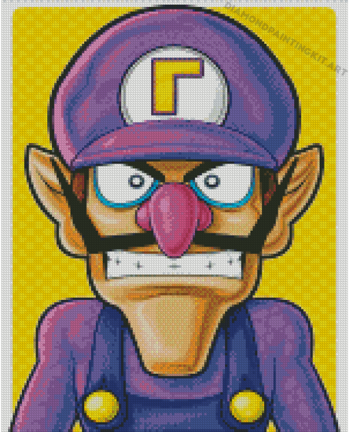 Cool Waluigi Diamond Paintings