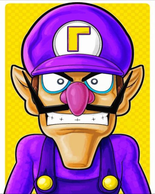 Cool Waluigi Diamond Paintings