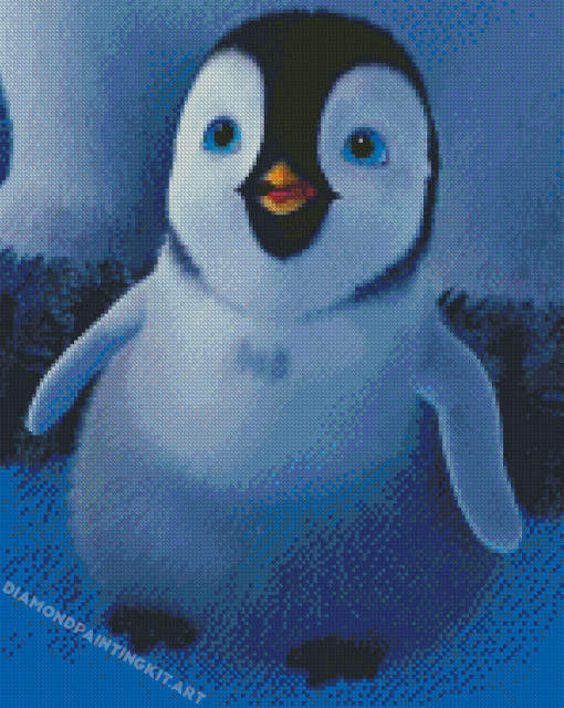 Cute Baby Penguin Diamond Paintings