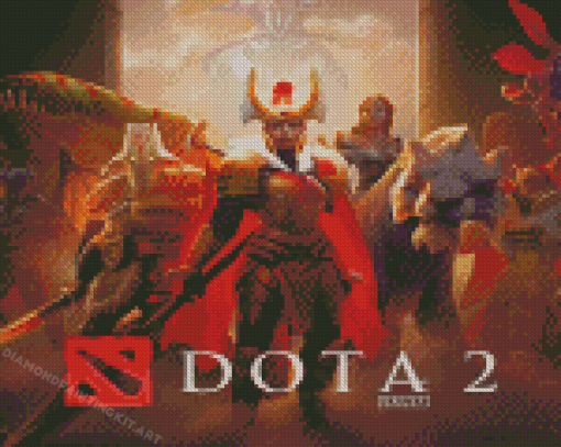 Dota 2 Poster Diamond Paintings