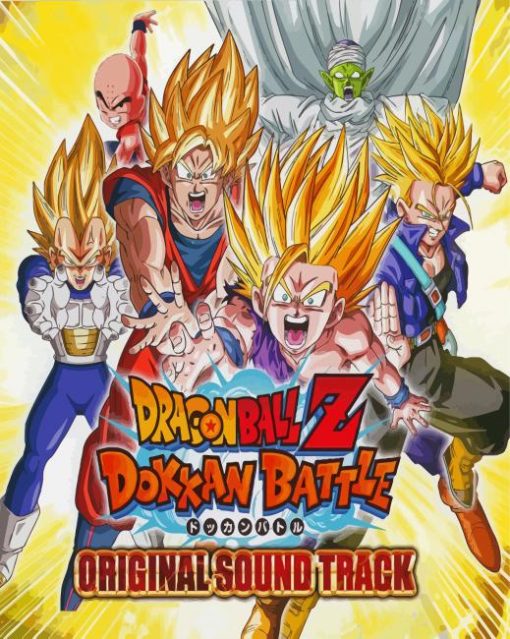 Dragon Ball Z Dokkan Battle Game Diamond Paintings