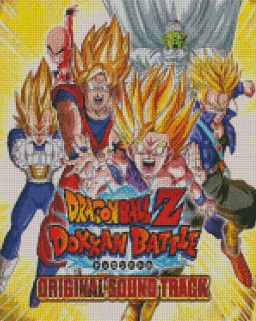 Dragon Ball Z Dokkan Battle Game Diamond Paintings