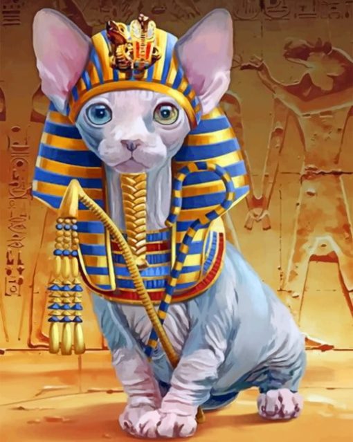 Egyptian Cat Diamond Paintings