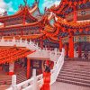 Follow Me To Thean Hou Temple Diamond Paintings