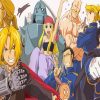 Full Metal Alchemist Brotherhood Characters Diamond Paintings