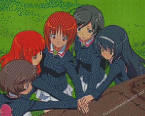 Girls Und Panzer Diamond Paintings