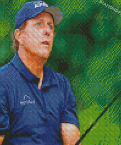 Golfer Phil Mickelson Diamond Paintings