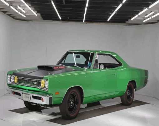 Green Super Bee Diamond Paintings