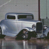 Grey 1932 Ford Coupe Diamond Paintings