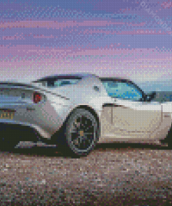 Grey Lotus Elise Diamond Paintings