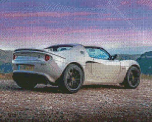 Grey Lotus Elise Diamond Paintings