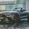 Grey Mercedes SL Diamond Paintings